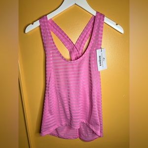 Pink Nimbus split back pink tank top size small